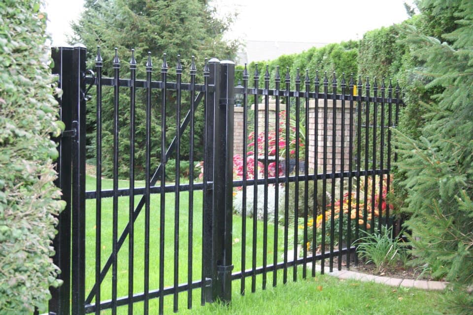 Custom Ornamental Iron Fence
