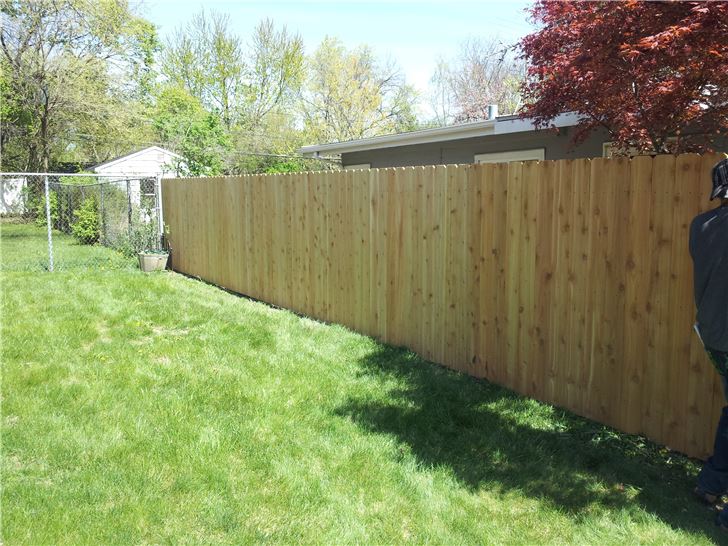 White Cedar Wood Fence