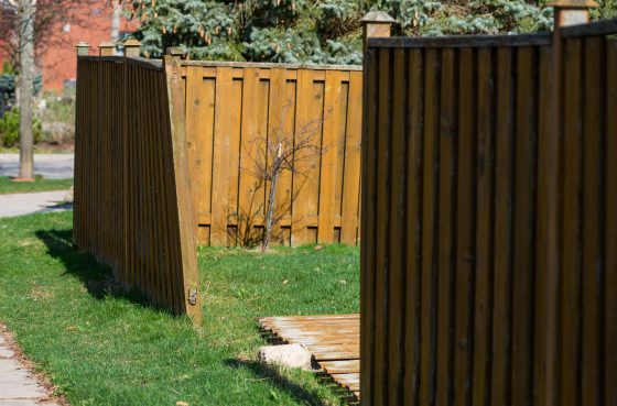 What are the five most common reasons for fence damage?